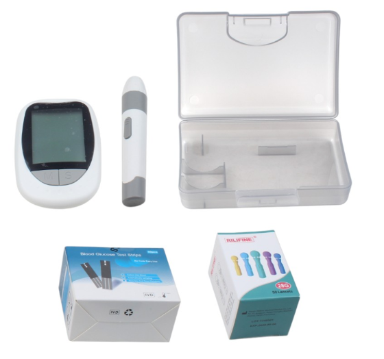 Glucómetro Digital Medidor de Glucosa