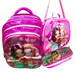 Set de Mochila Infantil 3D con Lonchera y Estuche