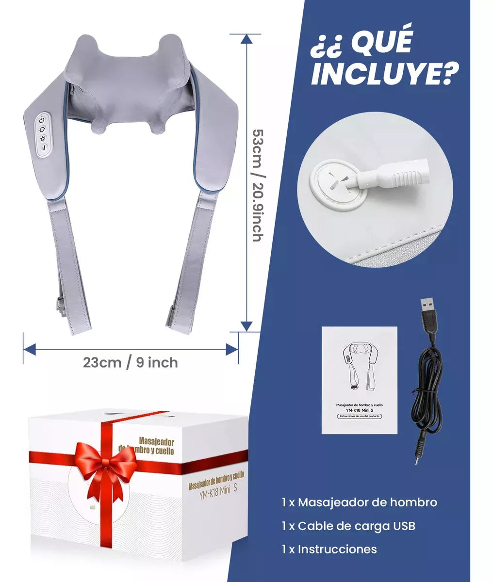 MiniRelax Pro – Masajeador Terapéutico Portátil