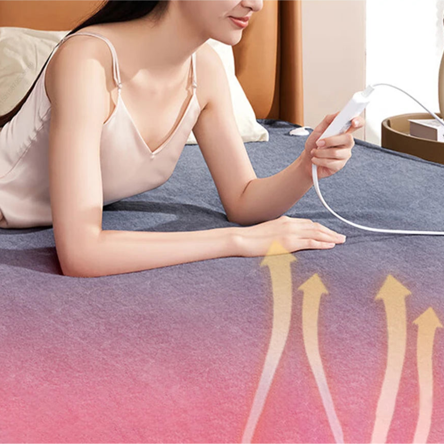 "WarmCozy – Colchón Térmico de Doble Calefacción"